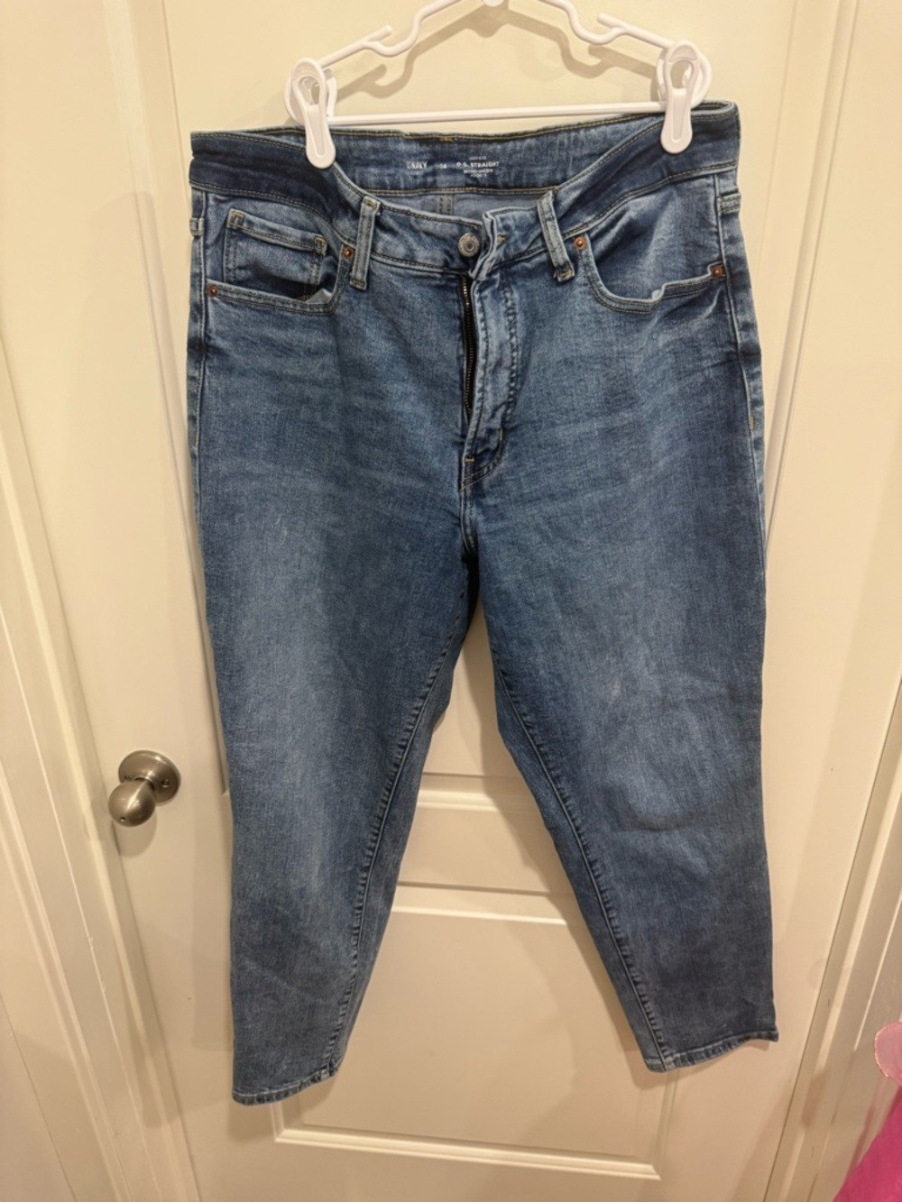 Classic Mid-Wash Blue OG straight women’s  Jeans